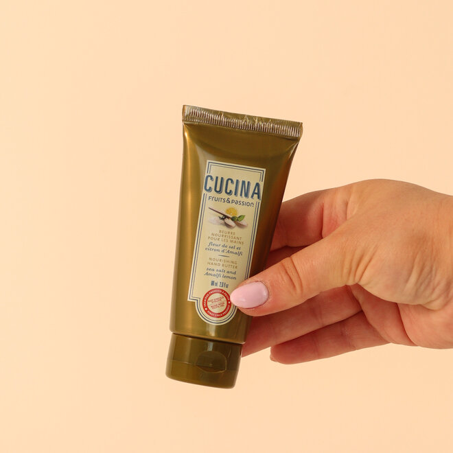 Beurre nourrissant pour les mains Fleur de sel & citron d'Amalfi - 60ml