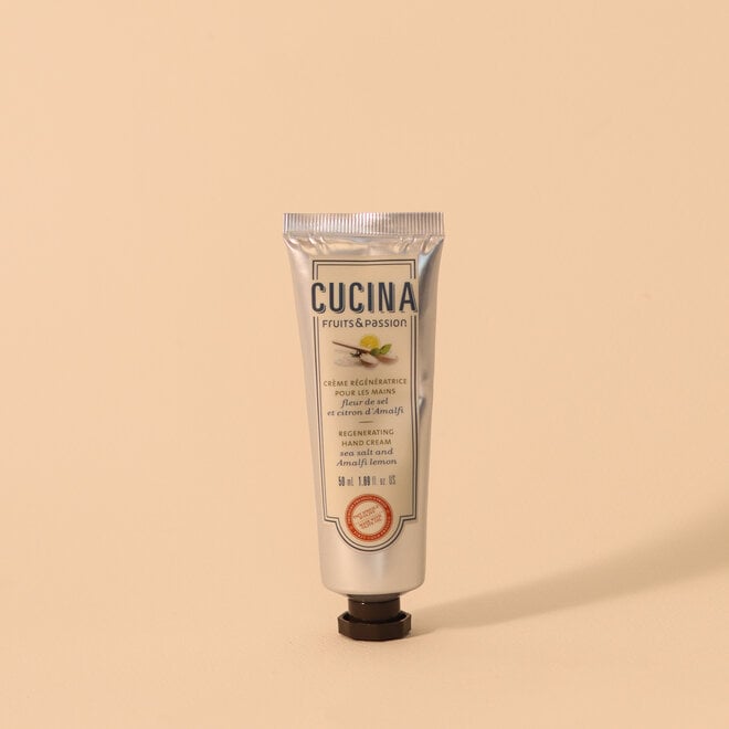 Crème à mains régénératrice Fleur de sel & citron d'Amalfi