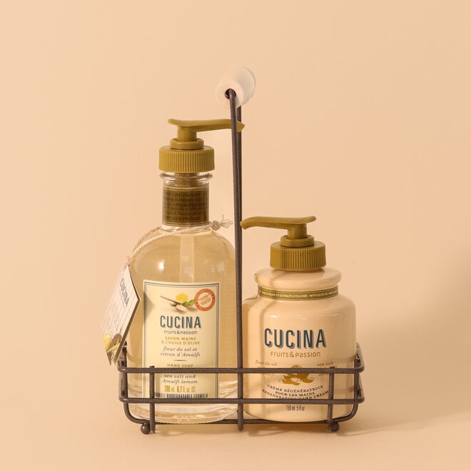 Duo de soins pour les mains Fleur de sel & citron d'Amalfi