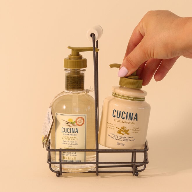 Duo de soins pour les mains Fleur de sel & citron d'Amalfi