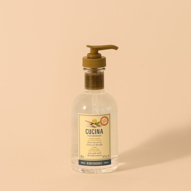 Savon à mains Fleur de sel & citron d'Amalfi