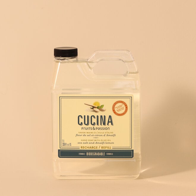 Savon à mains Fleur de sel & citron d'Amalfi