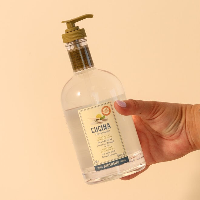 Savon à mains Fleur de sel & citron d'Amalfi