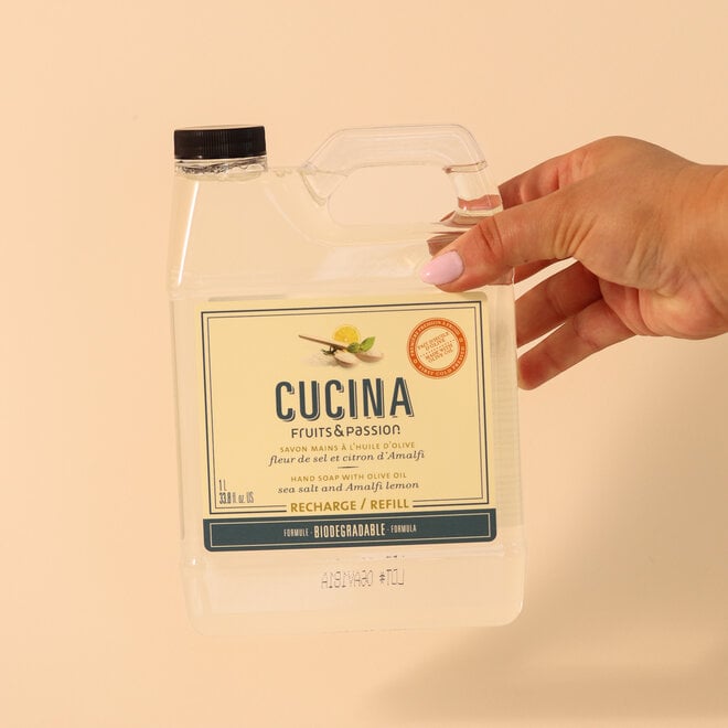 Savon à mains Fleur de sel & citron d'Amalfi