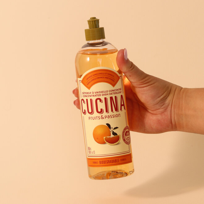 Détersif à vaisselle Orange Sanguinelli & fenouil