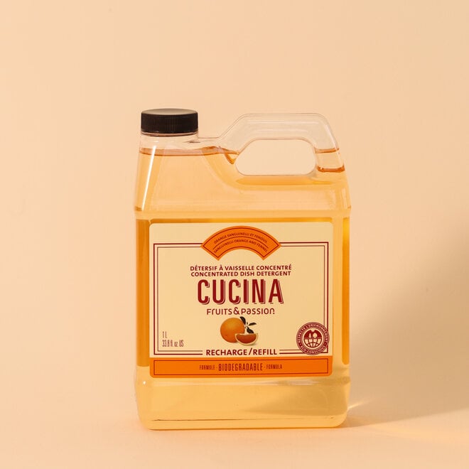 Détersif à vaisselle Orange Sanguinelli & fenouil