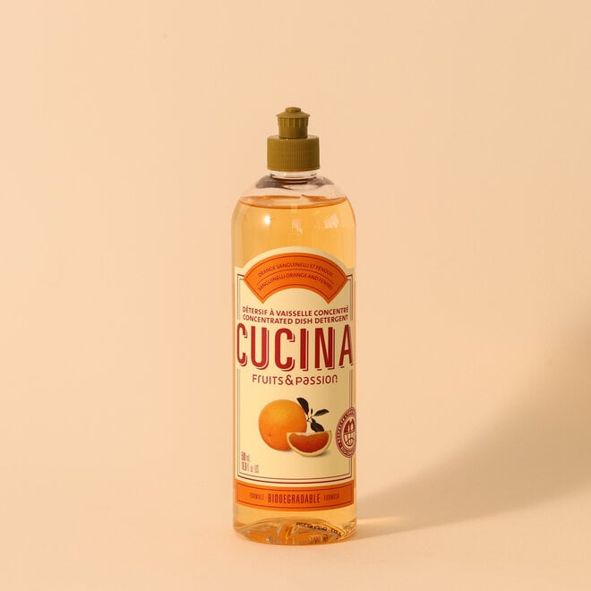 Détersif à vaisselle Orange Sanguinelli & fenouil