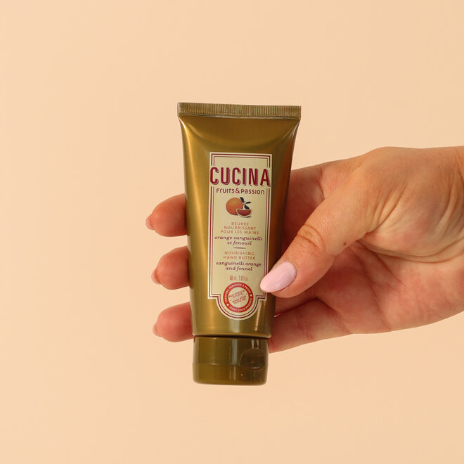 Beurre nourrissant pour les mains Orange Sanguinelli & fenouil - 60ml