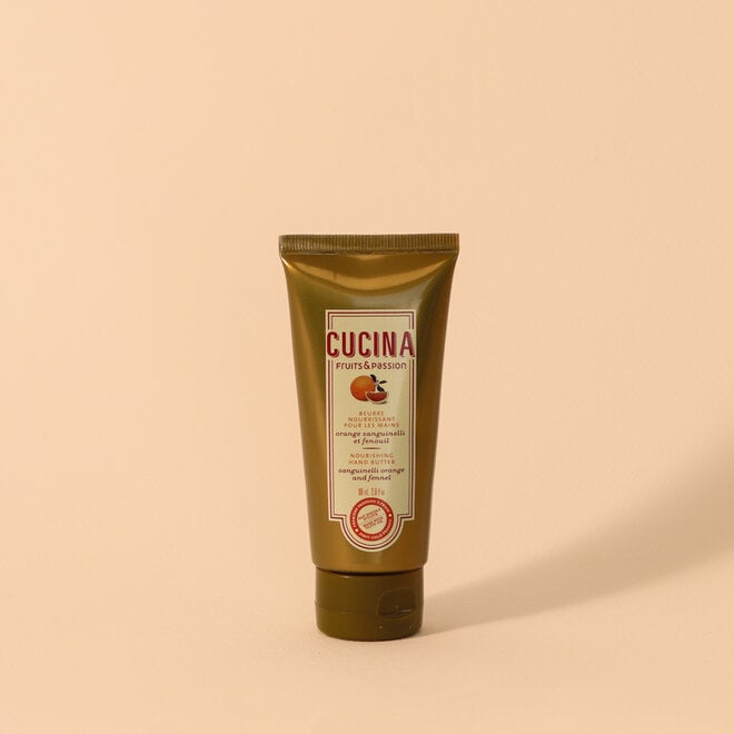 Beurre nourrissant pour les mains Orange Sanguinelli & fenouil - 60ml