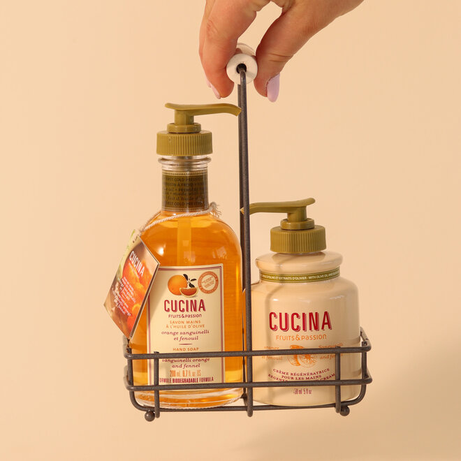 Duo de soins pour les mains Orange Sanguinelli & fenouil