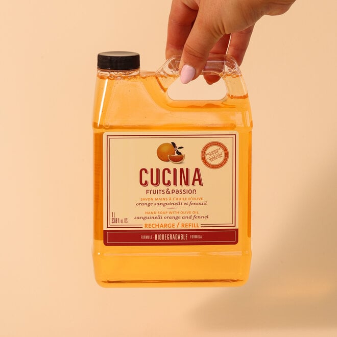 Savon à mains Orange Sanguinelli & fenouil