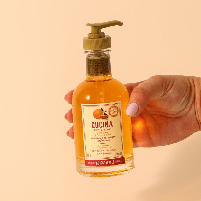 Savon à mains Orange Sanguinelli & fenouil