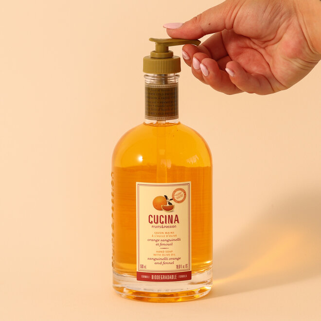 Savon à mains Orange Sanguinelli & fenouil