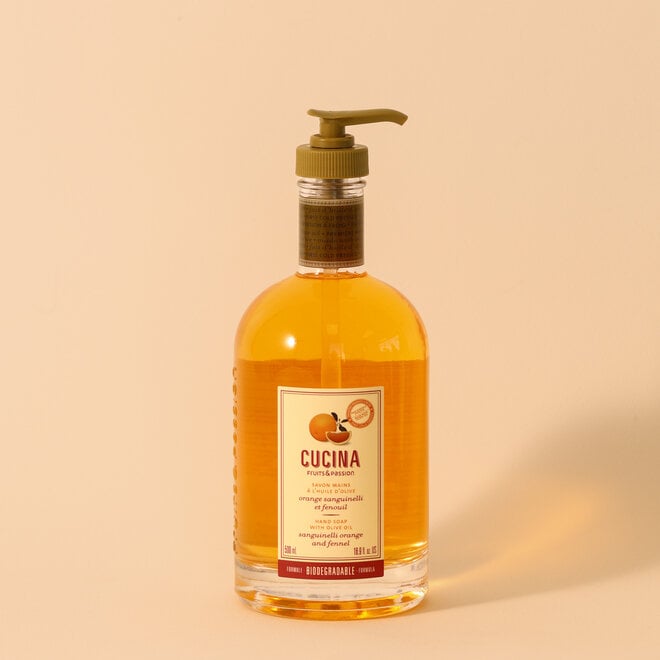 Savon à mains Orange Sanguinelli & fenouil