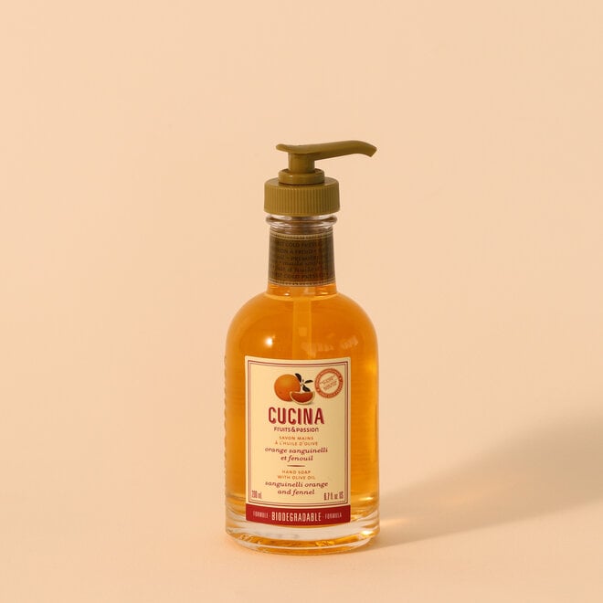 Savon à mains Orange Sanguinelli & fenouil