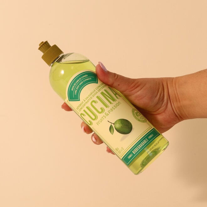 Détersif à vaisselle  Zeste de lime & cyprès
