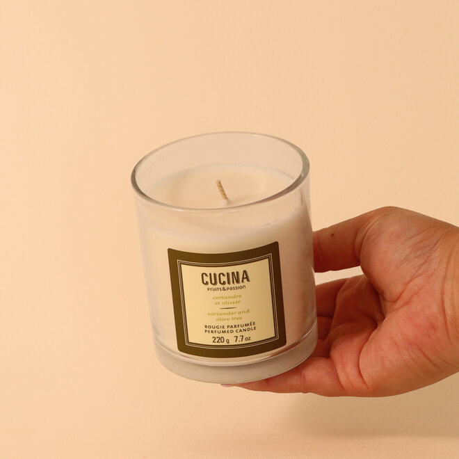 Bougie parfumée Coriandre & olivier