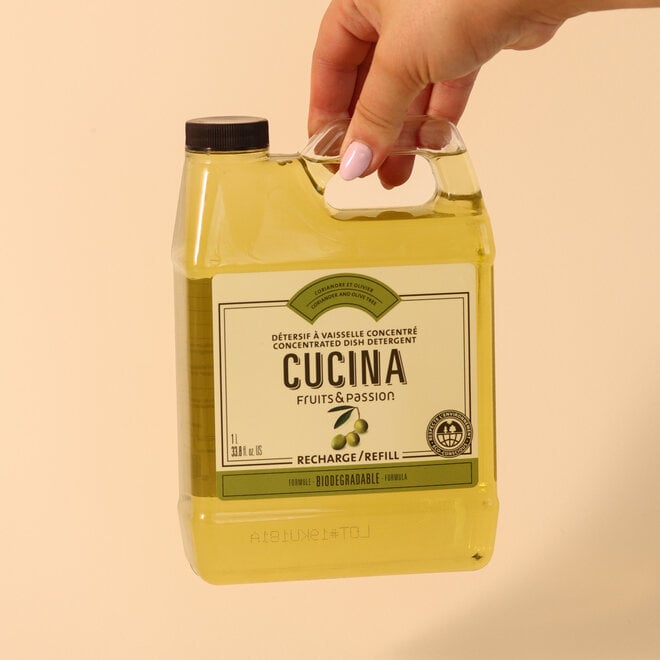 Détersif à vaisselle Coriandre & olivier