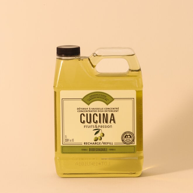 Détersif à vaisselle Coriandre & olivier