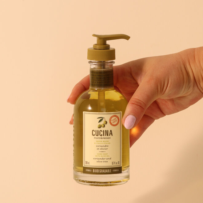 Savon à mains Coriandre & olivier