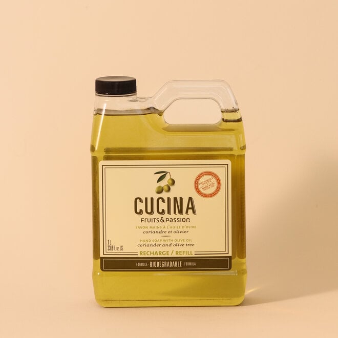 Savon à mains Coriandre & olivier