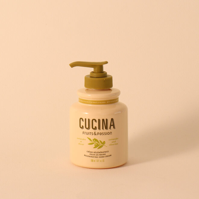 Crème à mains régénératrice Coriandre & olivier