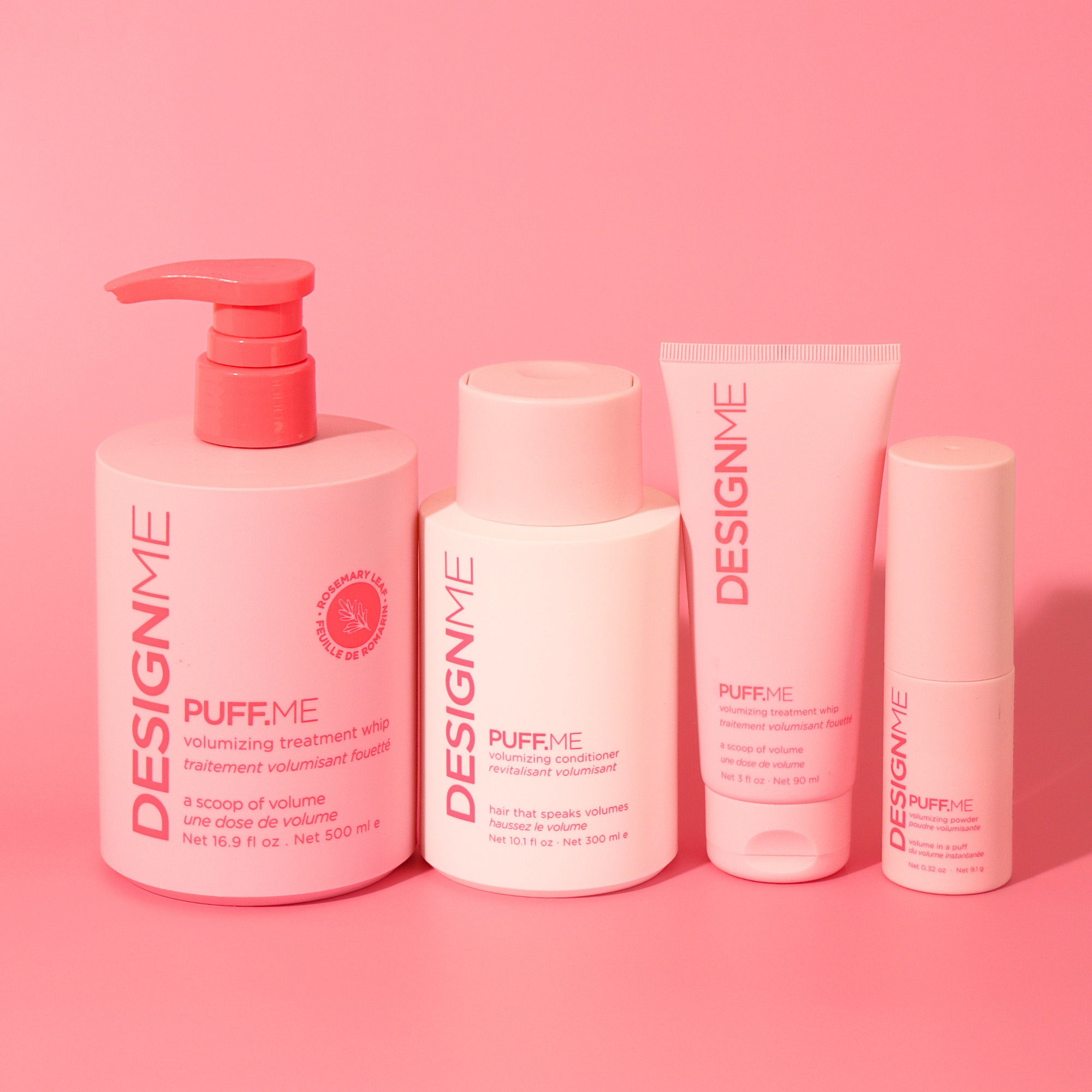 Gamme DESIGNME PUFF.ME pour donner du volume et de la texture aux cheveux fins - Boutique Les Précieuses