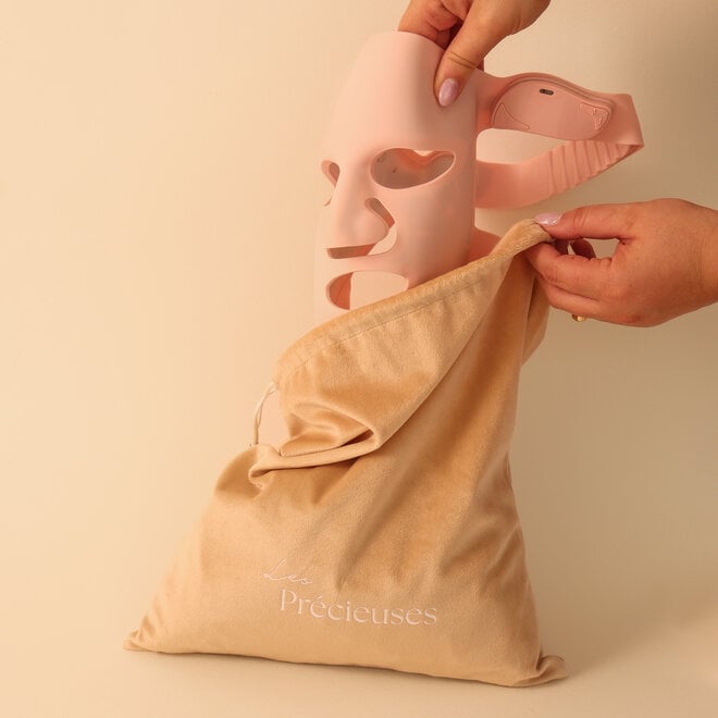 Masque LED pour le visage - Rose