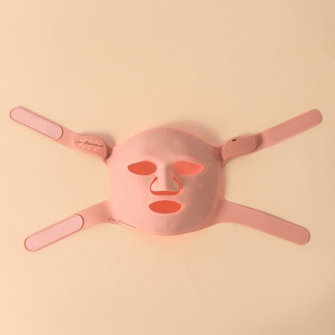 Masque LED de luminothérapie anti-âge - Rose