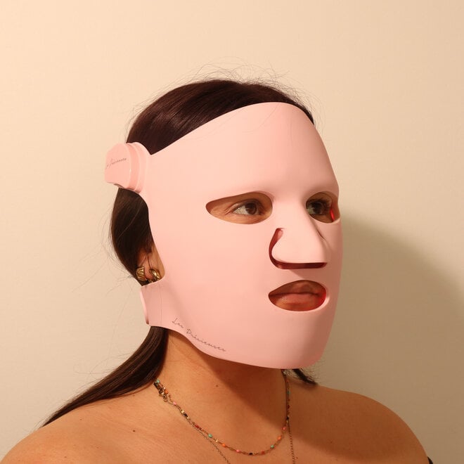 Masque LED pour le visage - Rose
