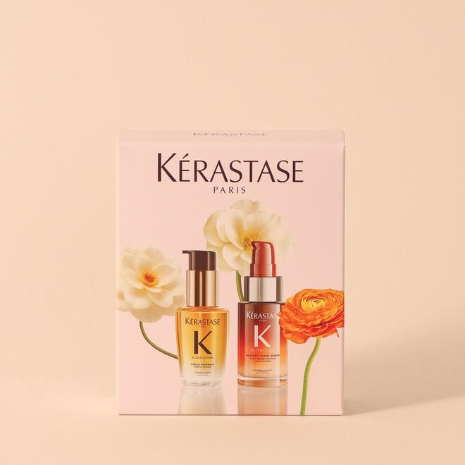 Duo de printemps - Huile Elixir et Sérum 8h format voyage