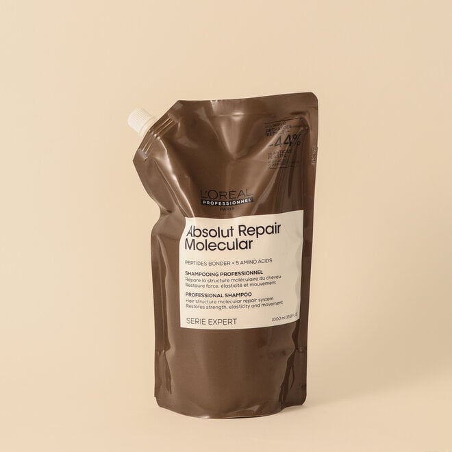 Shampoing Absolut Repair Molecular - Pochette de recharge 1000ml