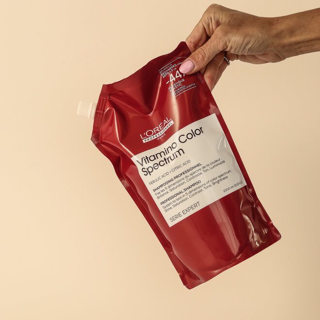 Shampoing Vitamino Color Spectrum - Pochette de recharge 1000ml