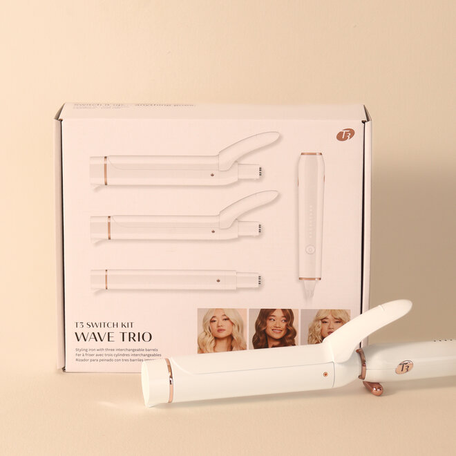 Fer à friser Switch kit Wave Trio