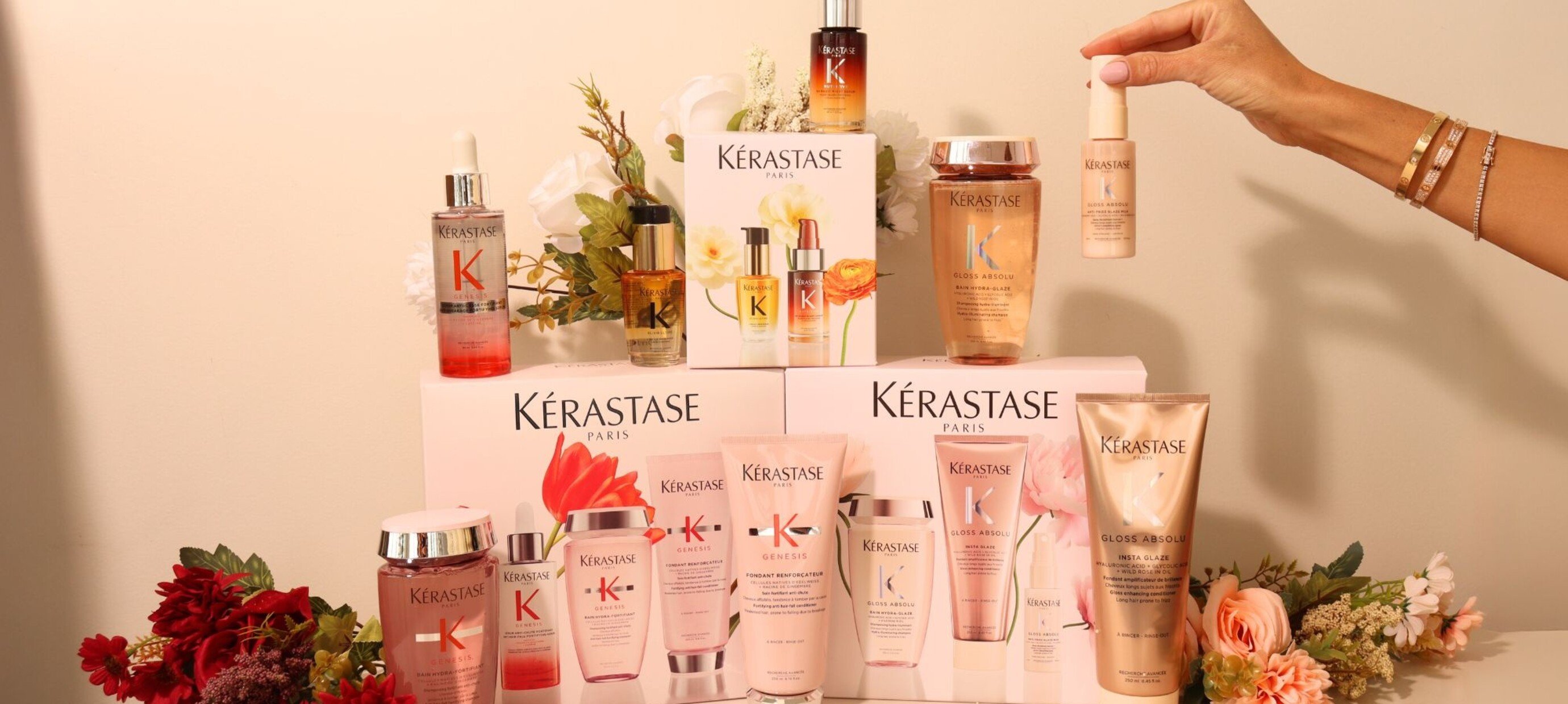 C'est l'heure du printemps... et des coffrets Kérastase!