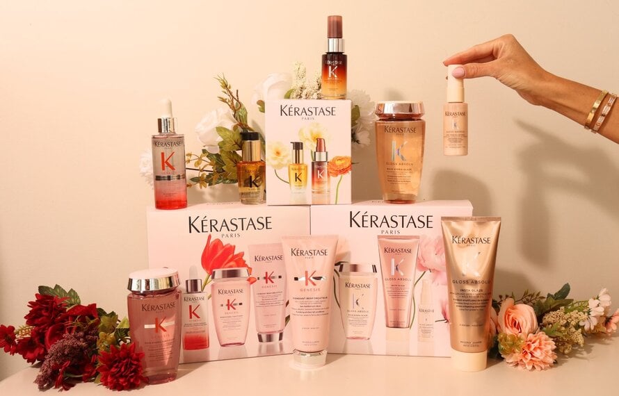 C'est l'heure du printemps... et des coffrets Kérastase!