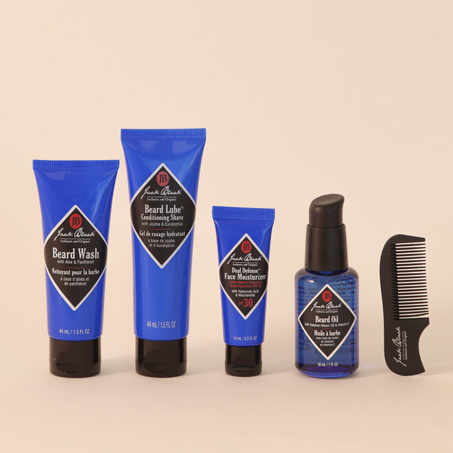 Coffret soins de la barbe - Format voyage