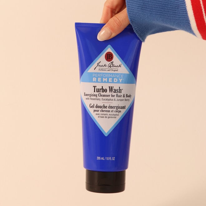 Gel douche énergisant pour cheveux et corps Turbo Wash - 295ml