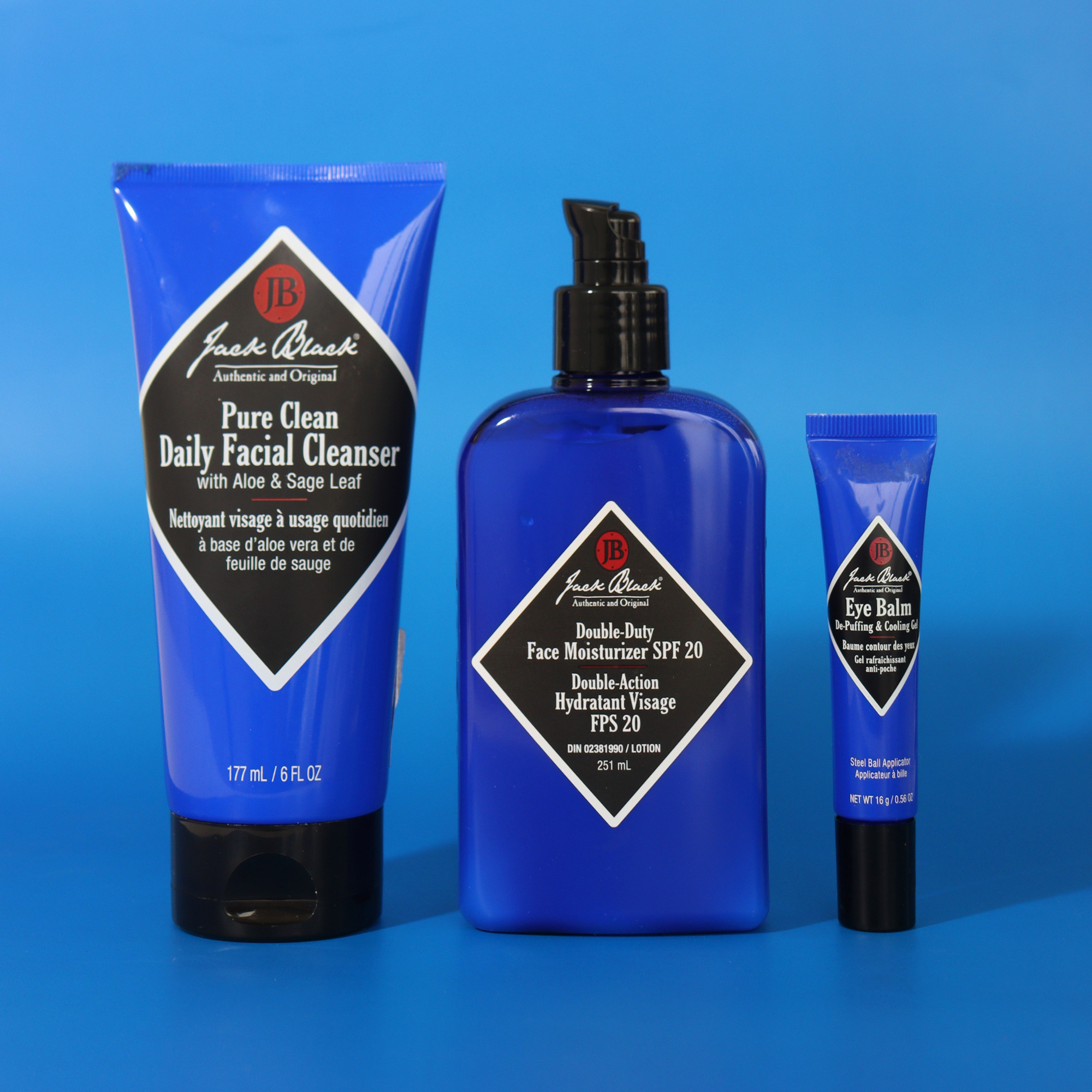 Soins pour le visage et skincare pour les hommes Jack Black