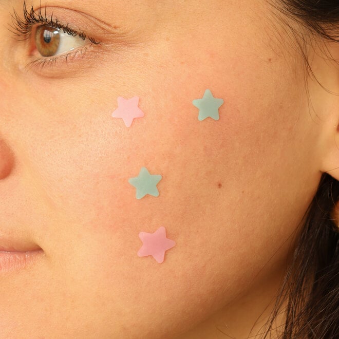 Timbres anti-boutons étoilés