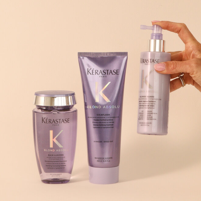 Routine Blond Absolu - Trio hydratant et éclaircissant