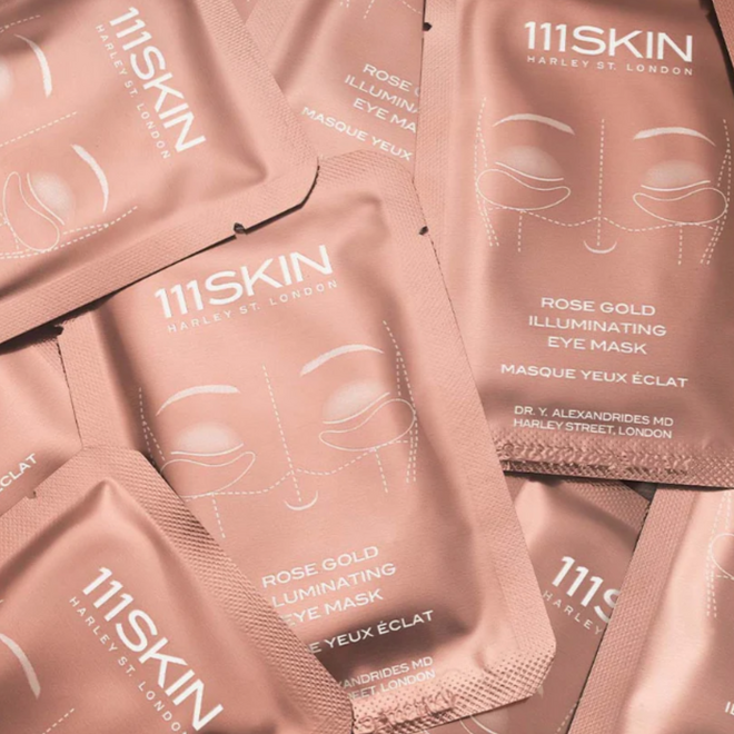 Masque pour les yeux Illuminateur Rose Gold