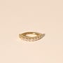 Boucle de nombril Diana Zircons