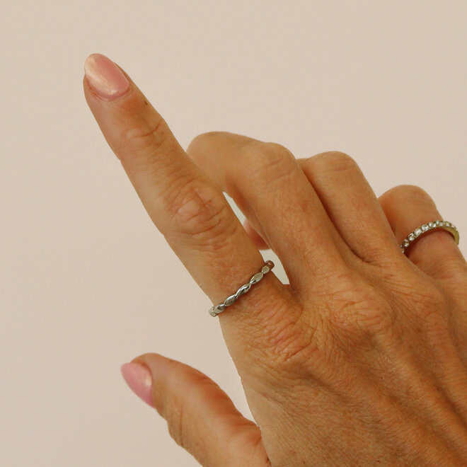 Bague Coralie - Argent
