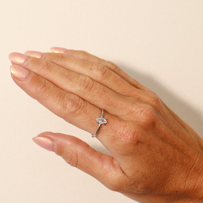 Bague Victoria - Argent