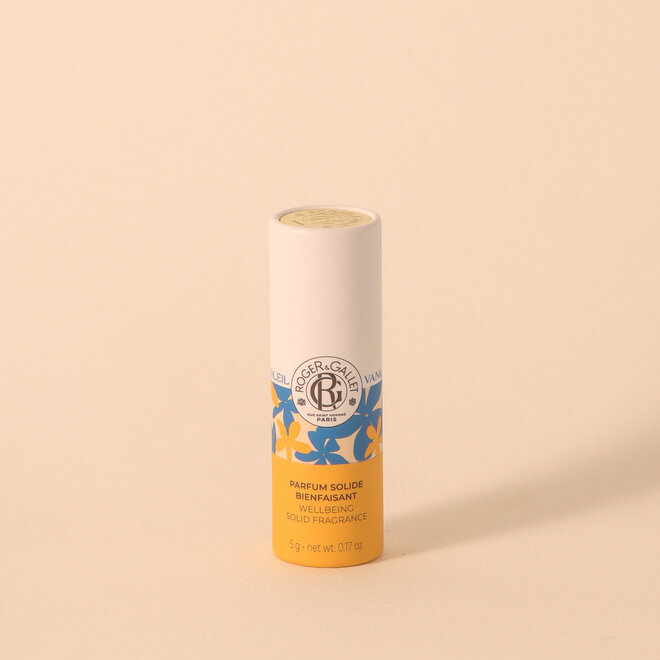 Roger&Gallet - Parfum solide Bienfaisant - Vanille Soleil