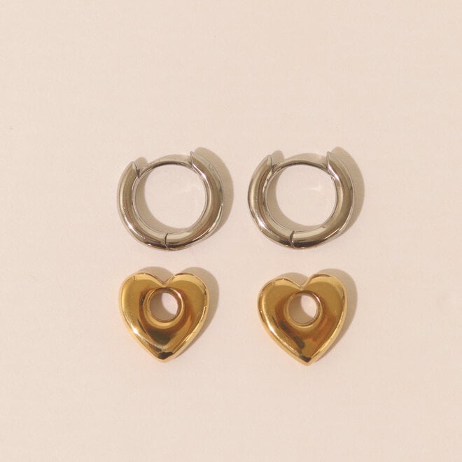 Boucles d'oreilles Huggies Adoré