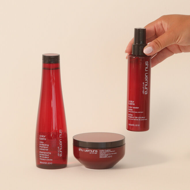 Routine Color lustre - Cheveux colorés moyens à épais