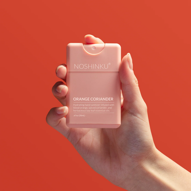 Vaporisateur désinfectant & hydratant pour les mains - Orange & Coriandre