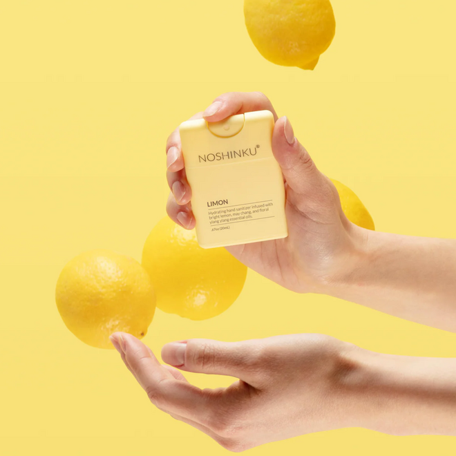 Vaporisateur Désinfectant & Hydratant pour les Mains - Limon